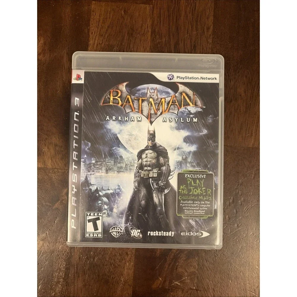 PS3 Batman Arkham Asylum PlayStation 3 2009 CIB